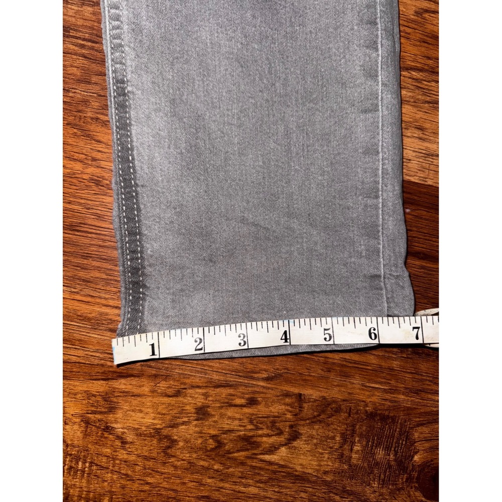 Buffalo David Bitton Evan-X Mens Grey Slim Straight Stretch Jeans W32 L32 - Picture 5 of 7